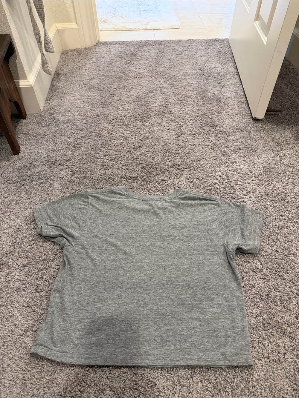 AMO Heather Gray Short Sleeve Tee size small - Picture 4 of 4